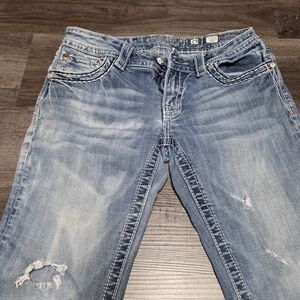 Miss Me Women's Boot Cut Jeans - Blue *make An Offer*